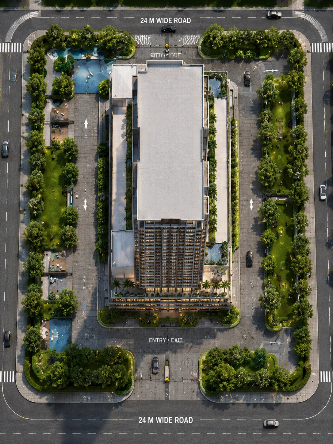 Emerald Enclave site master plan